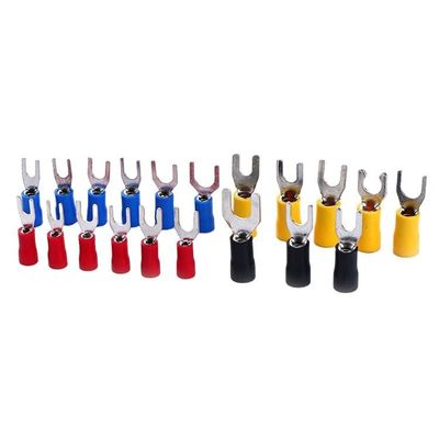 गुणवत्ता  Plating Tin Insulated Spade Terminal Connector Crimping Tool 14-12 A.W.G कारखाना