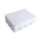 सफेद ABS विद्युत बॉक्स IP65 निविड़ अंधकार संलग्नक 85 * 85 * 50 मिमी