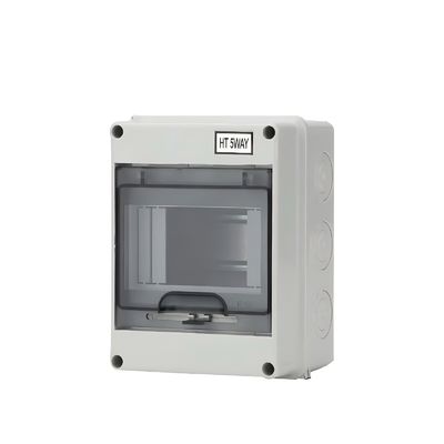 IP65 5 Way ABS+PC इलेक्ट्रिकल डिस्ट्रीब्यूशन बॉक्स वाटरप्रूफ जंक्शन वायर बॉक्स