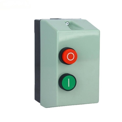220V 380V तीन चरण चुंबकीय विद्युत चुम्बकीय स्टार्टर बटन के साथ
